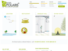 Tablet Screenshot of motelpolaris.com